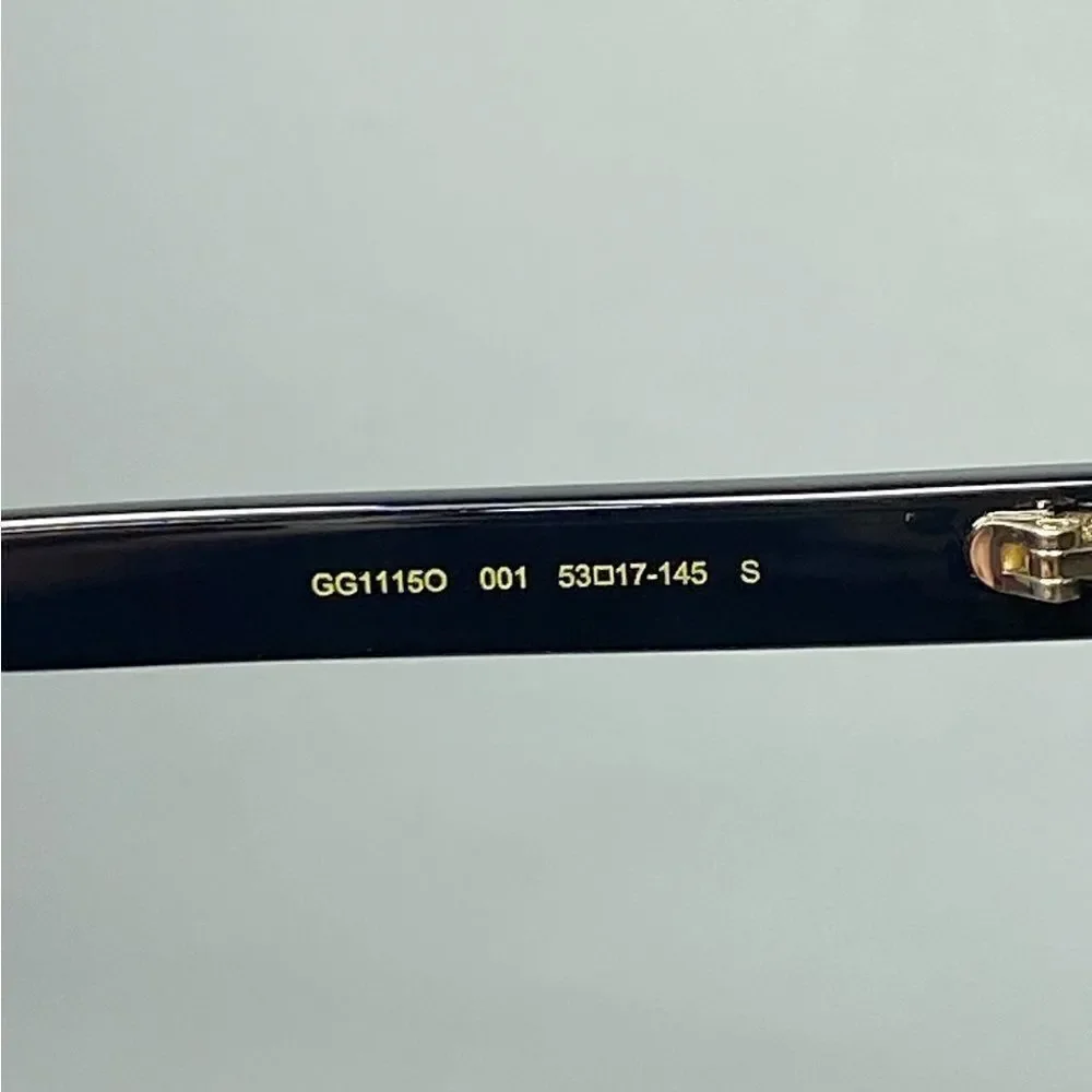 Gucci Eyewear double G oval-frame glasses